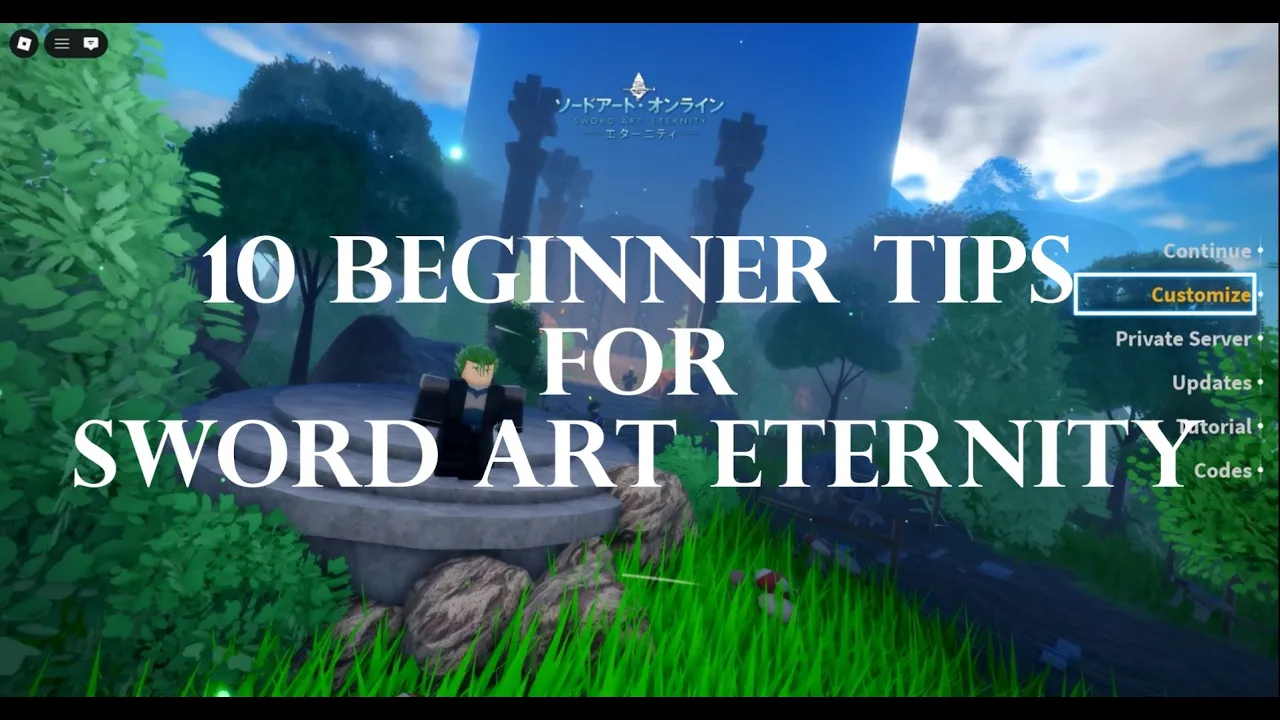 Sword Art Eternity beginner guide