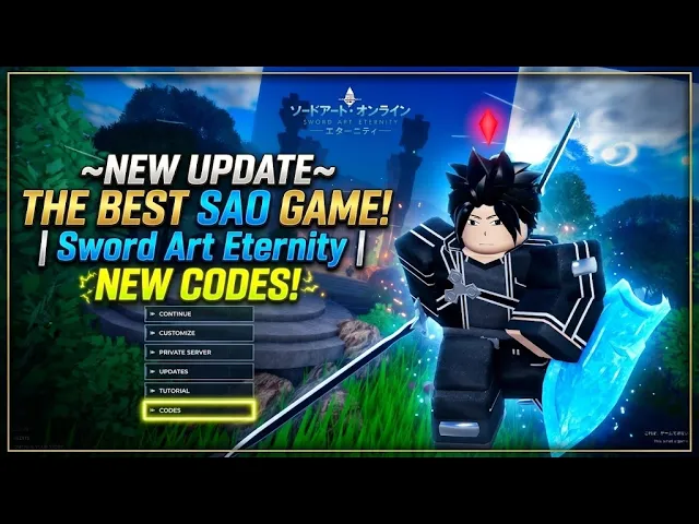 Sword Art Eternity codes